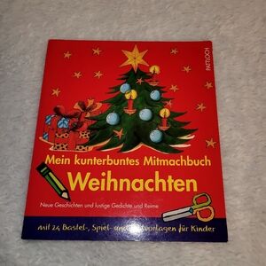 CHRISTMAS * Mein kunterbuntes Mitmachbuch * Weihnachten * NEW * Deutsch * German